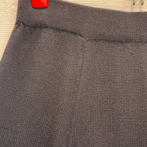 Vtg St. John Evening By Marie Gray SIZE 6 BLACK SANTANA KNIT MAXI Skirt (USA) - Picture 4 of 9